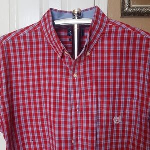 Chaps short sleeve button down